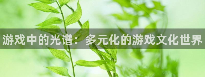 沐春蓝冠娱乐：游戏中的光谱：多元化的游戏文化世界